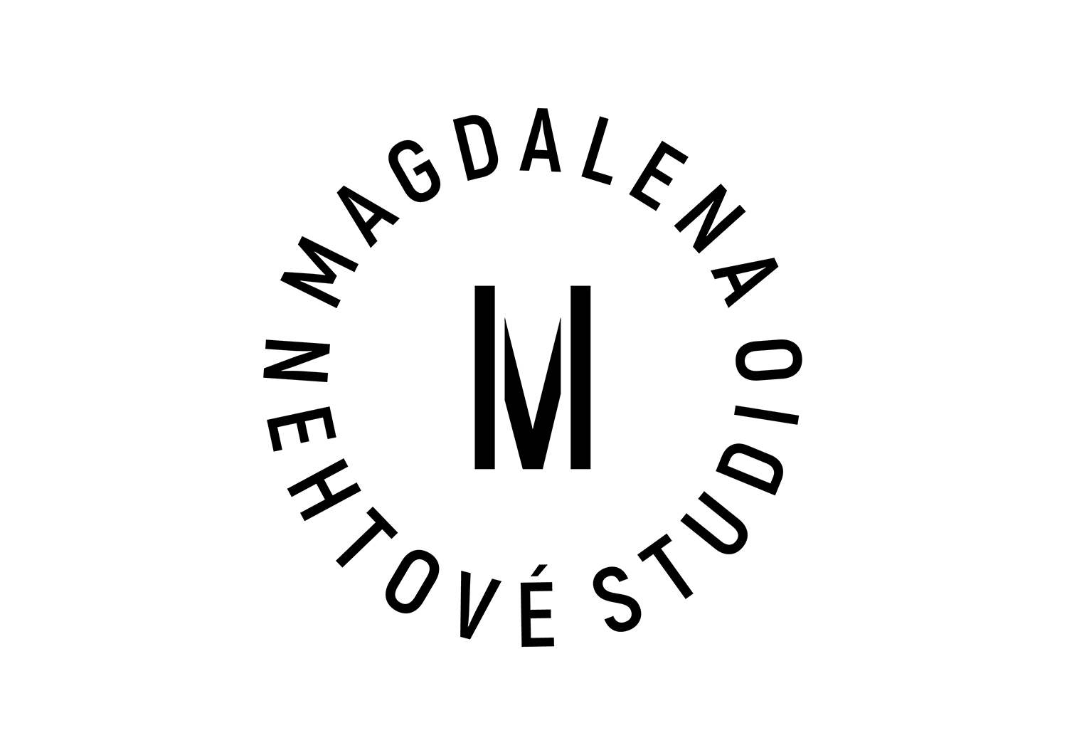 Tvorba loga Nehtové studio Magdalena