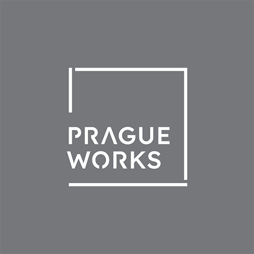 Tvorba loga a logomanuálu na míru Prague works portfolio