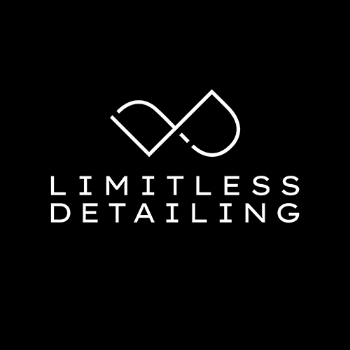 Tvorba loga a logomanuálu na míru návrh webu Limitless Detailing portfolio