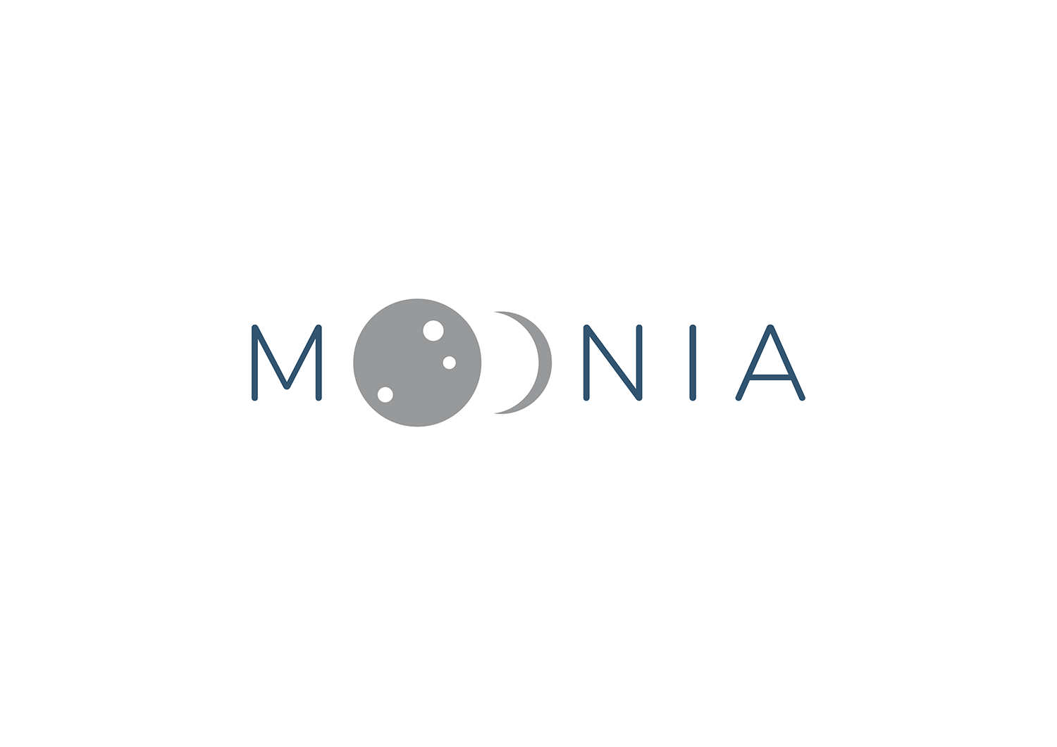 Tvorba loga na míru Moonia